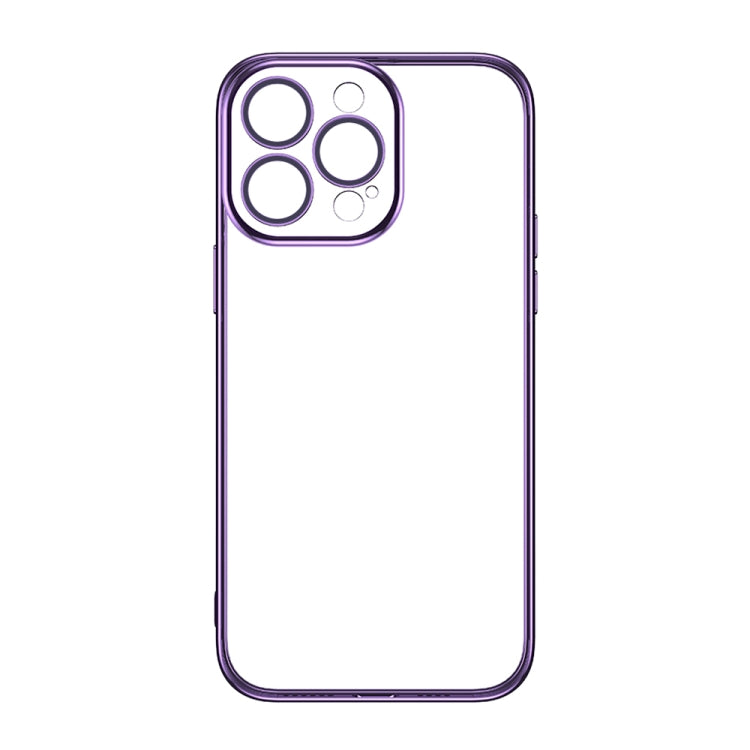 For iPhone 14 Pro Max TOTUDESIGN AA-155 Series Electroplating TPU Phone Case (Purple) - HoMEdemic™ 