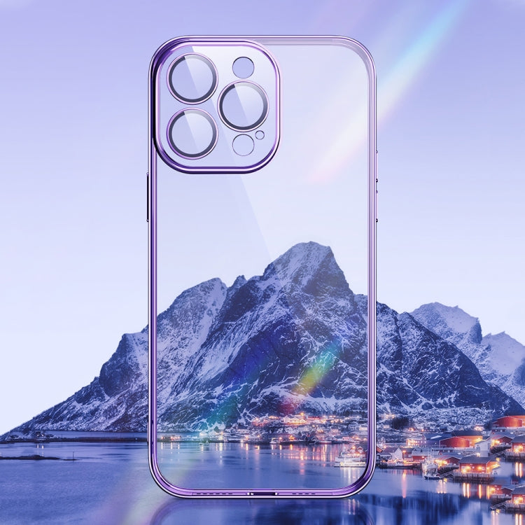 For iPhone 14 Pro Max TOTUDESIGN AA-155 Series Electroplating TPU Phone Case (Purple) - HoMEdemic™ 