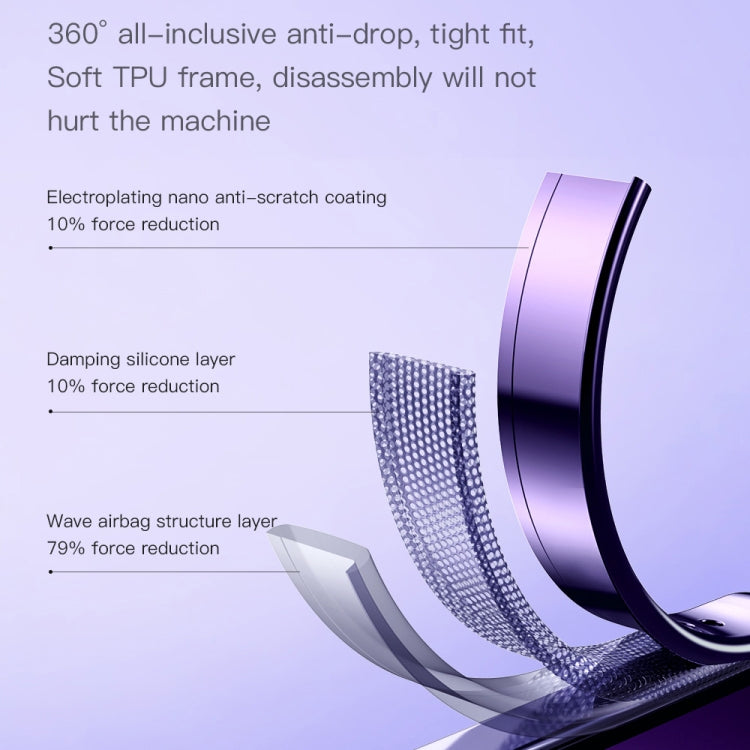 For iPhone 14 Pro Max TOTUDESIGN AA-155 Series Electroplating TPU Phone Case (Silver) - HoMEdemic™ 