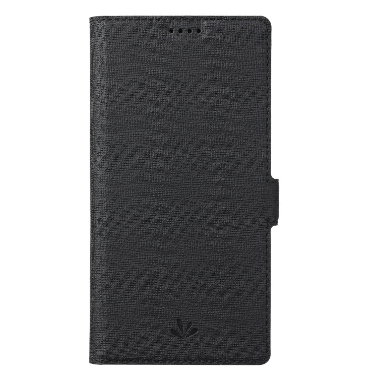 For iPhone 14 ViLi K Series Dual-side Buckle Magsafe Leather Phone Case (Black) - HoMEdemic™ 