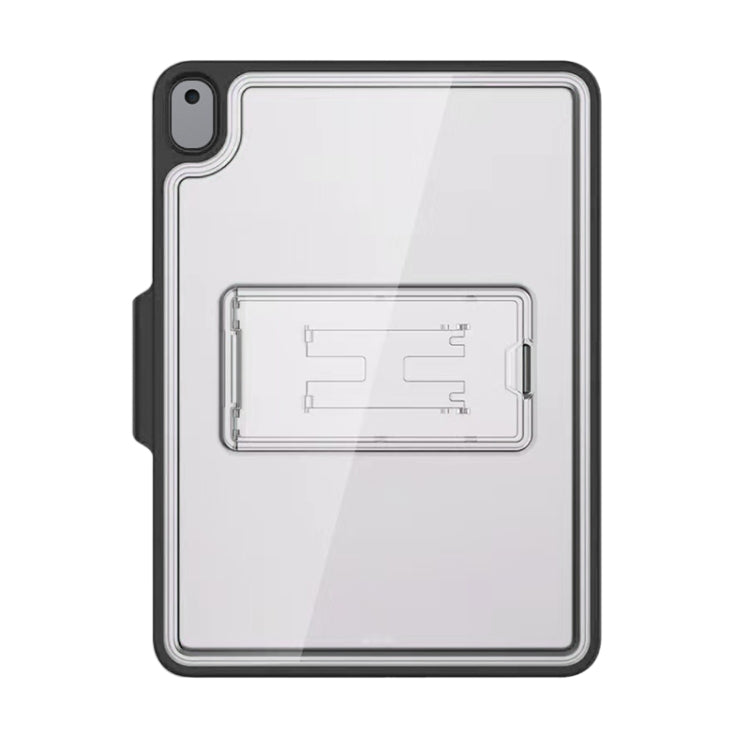 Mutural Transparent Holder Tablet Case For iPad 10.2 2021 / 2020 / 2019 / 10.5(Black) - HoMEdemic™ 