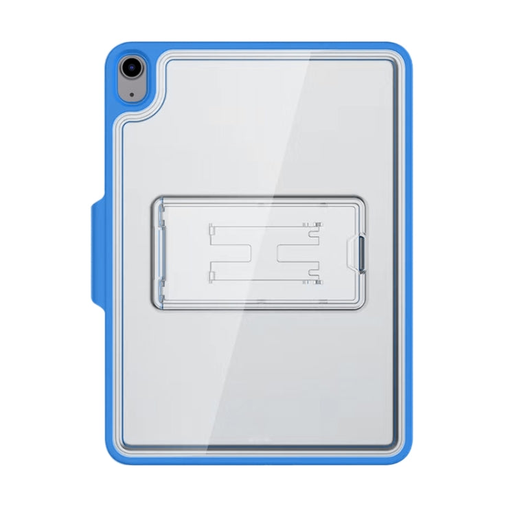 Mutural Transparent Holder Tablet Case For iPad Air 2022/ 2020 10.9(Blue) - HoMEdemic™ 