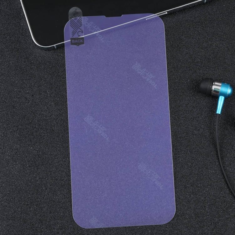 For iPhone 13 Pro Max Purple Light Eye Protection Tempered Glass Film - HoMEdemic™ 