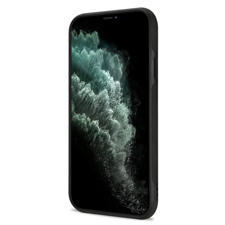 For iPhone 11 Pro Max N.BEKUS Vertical Flip Card Slot RFID Phone Case (Black) - HoMEdemic™ 
