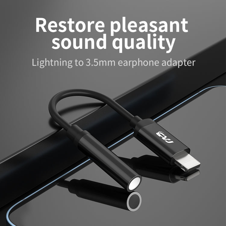 CVJ CM1 8 Pin Male to 3.5mm Female Earphone Audio Adapter(Silver) - HoMEdemic™ 