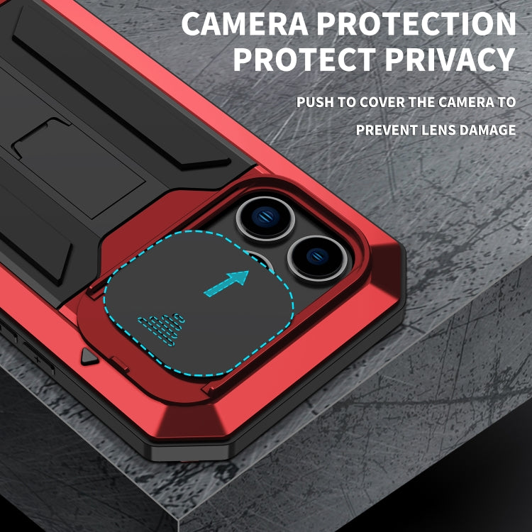 For iPhone 14 Pro R-JUST Shockproof Life Waterproof Dust-proof Case(Red) - HoMEdemic™ 