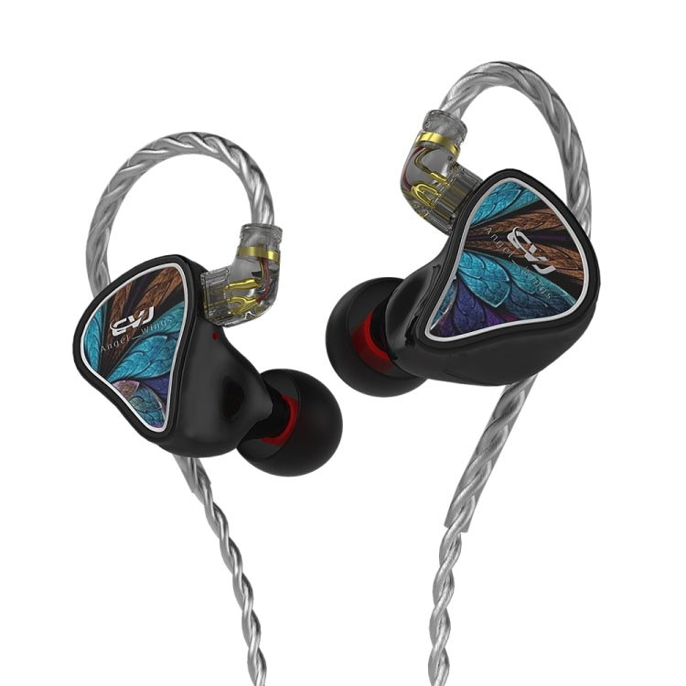 CVJ Angel Wings Hybrid Technology HiFi Music Wired Earphone No Mic - HoMEdemic™ 