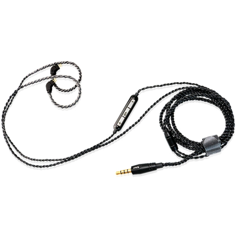 CVJ-V1 1.25m Oxygen-free Copper Silver Plated Upgrade Cable For 0.75mm Earphones, With Mic - HoMEdemic™ 