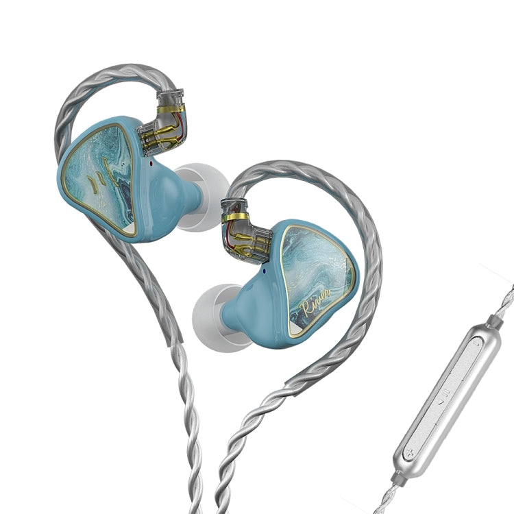 CVJ Hybrid Technology HiFi Music Wired Earphone With Mic(River) - HoMEdemic™ 