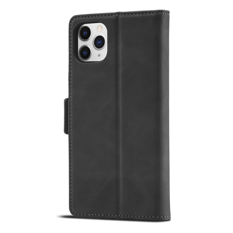 For iPhone 11 Pro Max Forwenw Dual-side Buckle Leather Phone Case (Black) - HoMEdemic™ 