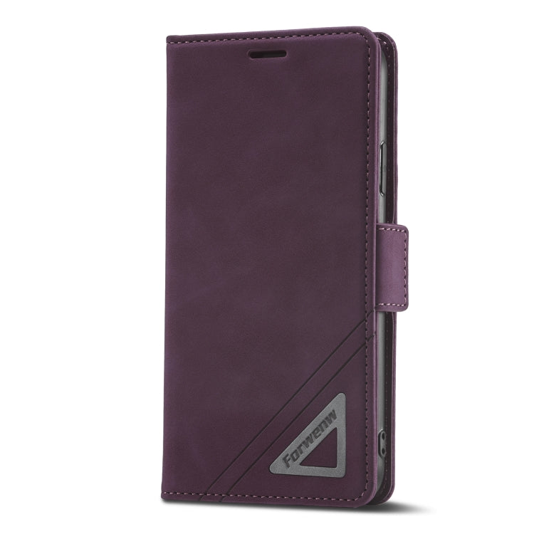 For iPhone 11 Pro Max Forwenw Dual-side Buckle Leather Phone Case (Wine Red) - HoMEdemic™ 