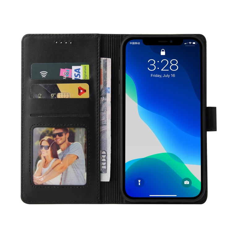 For iPhone 13 Pro GQUTROBE Skin Feel Magnetic Leather Phone Case (Black) - HoMEdemic™ 