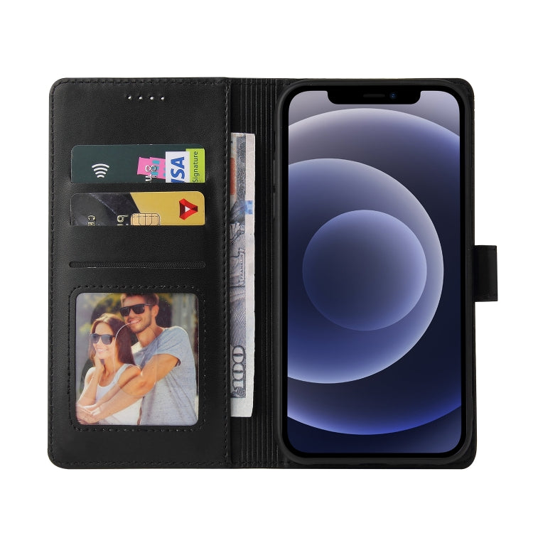 GQUTROBE Skin Feel Magnetic Leather Phone Case For iPhone 12 mini(Black) - HoMEdemic™ 