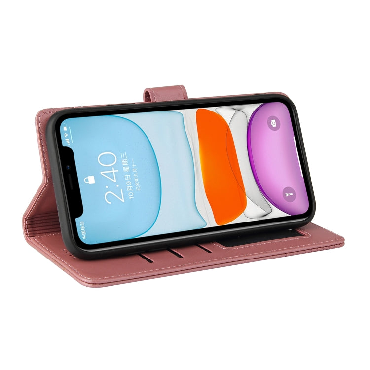 For iPhone 11 GQUTROBE Skin Feel Magnetic Leather Phone Case (Rose Gold) - HoMEdemic™ 