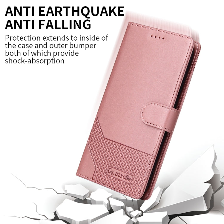 For iPhone 11 GQUTROBE Skin Feel Magnetic Leather Phone Case (Rose Gold) - HoMEdemic™ 