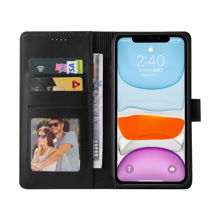 For iPhone 11 GQUTROBE Skin Feel Magnetic Leather Phone Case (Black) - HoMEdemic™ 