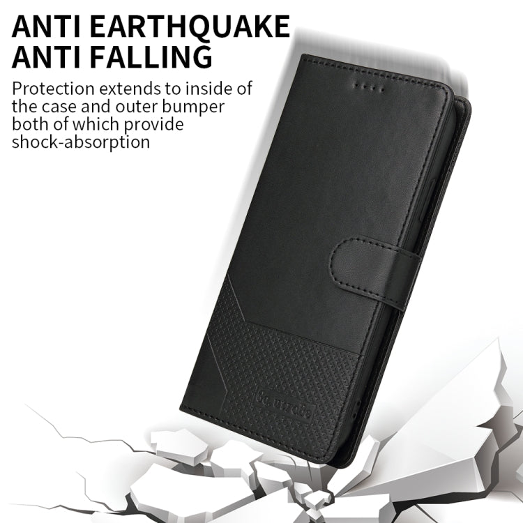 For iPhone 11 GQUTROBE Skin Feel Magnetic Leather Phone Case (Black) - HoMEdemic™ 
