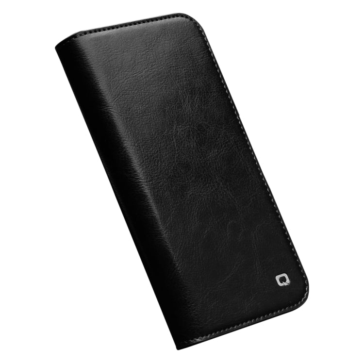 For iPhone 14 QIALINO Horizontal Flip Leather Phone Case (Black) - HoMEdemic™ 