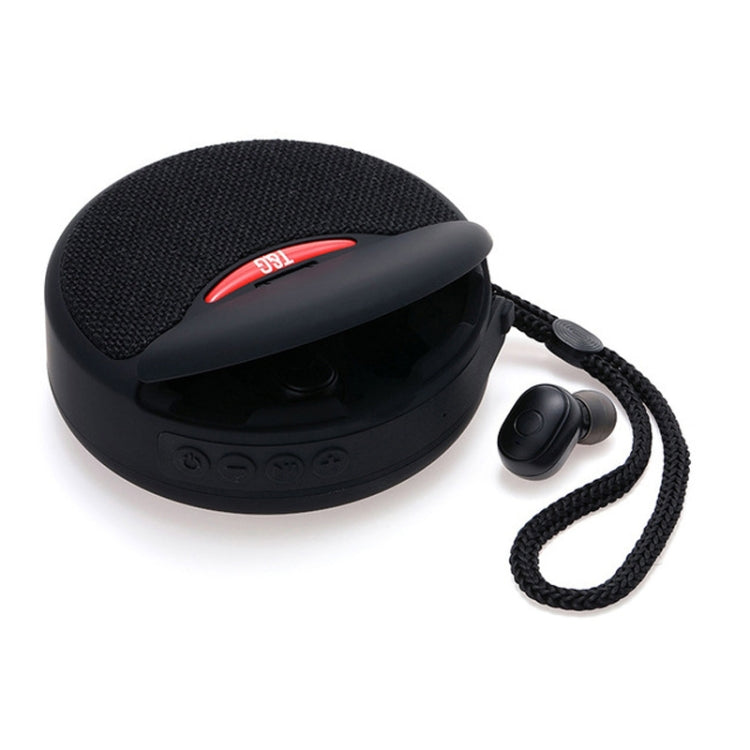 T&G TG808 2 in 1 Mini Wireless Bluetooth Speaker Wireless Headphones(Black) - HoMEdemic™ 