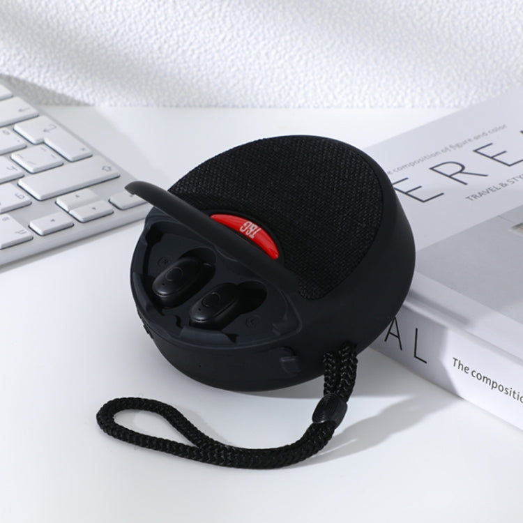 T&G TG808 2 in 1 Mini Wireless Bluetooth Speaker Wireless Headphones(Black) - HoMEdemic™ 
