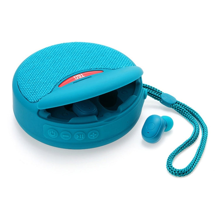 T&G TG808 2 in 1 Mini Wireless Bluetooth Speaker Wireless Headphones(Light Blue) - HoMEdemic™ 