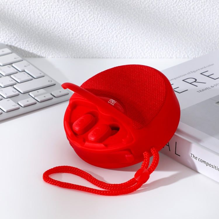 T&G TG808 2 in 1 Mini Wireless Bluetooth Speaker Wireless Headphones(Red) - HoMEdemic™ 