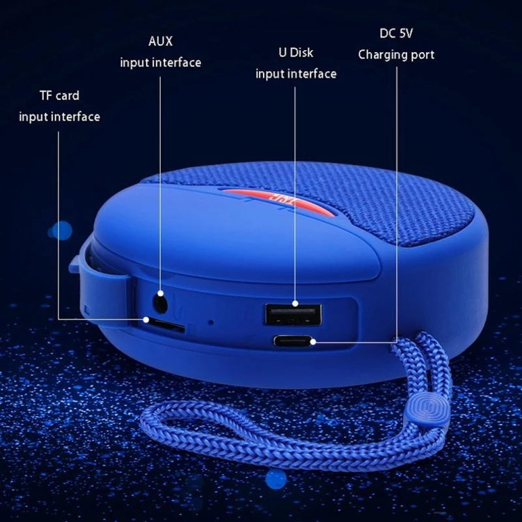 T&G TG808 2 in 1 Mini Wireless Bluetooth Speaker Wireless Headphones(Light Blue) - HoMEdemic™ 