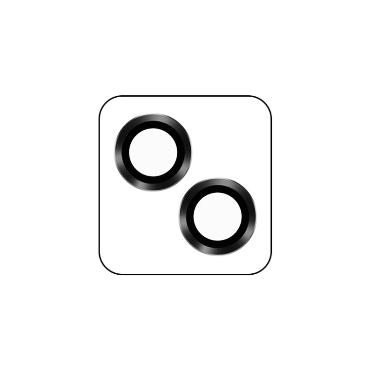 For iPhone 14 / 14 Plus TOTUDESIGN AB-061 Golden Shield Series Metal Frame Camera Lens Film(Black) - HoMEdemic™ 