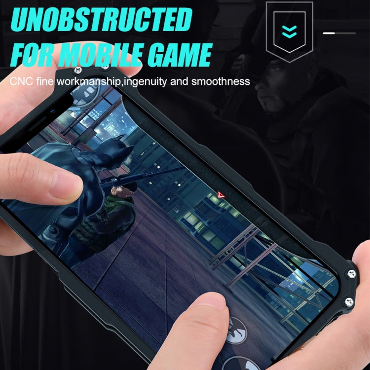 For iPhone 14 R-JUST Batman Metal Mobile Phone Protective Case (Black) - HoMEdemic™ 