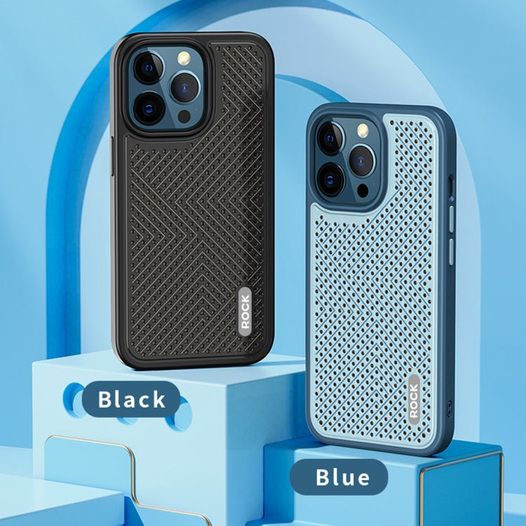 For iPhone 14 Plus ROCK Graphene Heat Dissipation Phone Case (Blue) - HoMEdemic™ 
