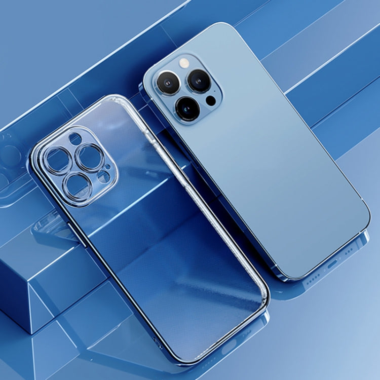 For iPhone 14 Plus ROCK Frosted Plated Phone Case (Blue) - HoMEdemic™ 