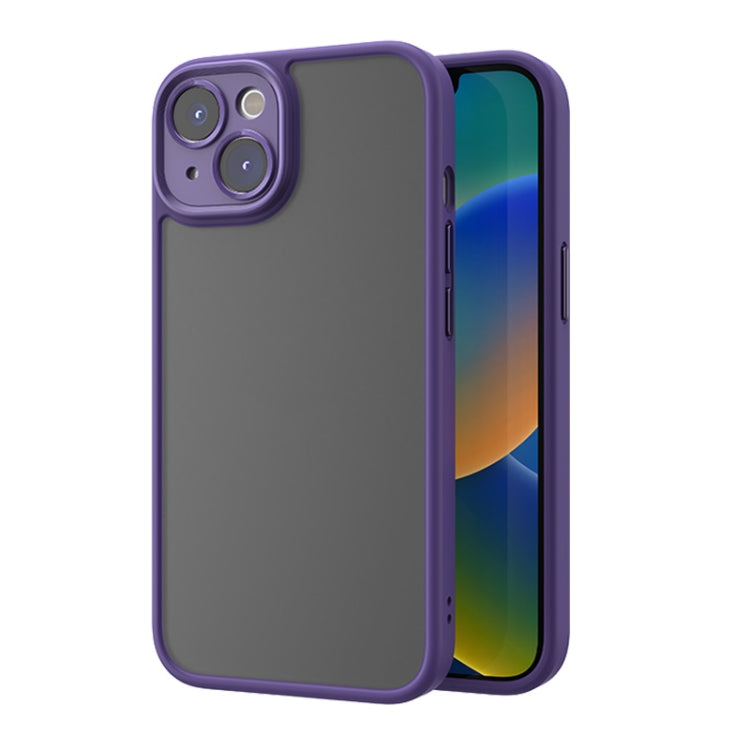 For iPhone 14 ROCK Guard Skin-feel Phone Case (Purple) - HoMEdemic™ 