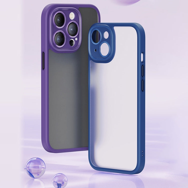 For iPhone 14 Plus ROCK Guard Skin-feel Phone Case (Purple) - HoMEdemic™ 