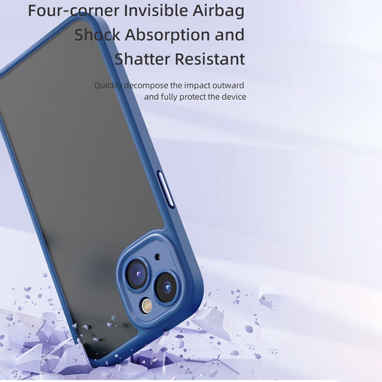 For iPhone 14 Plus ROCK Guard Skin-feel Phone Case (Purple) - HoMEdemic™ 