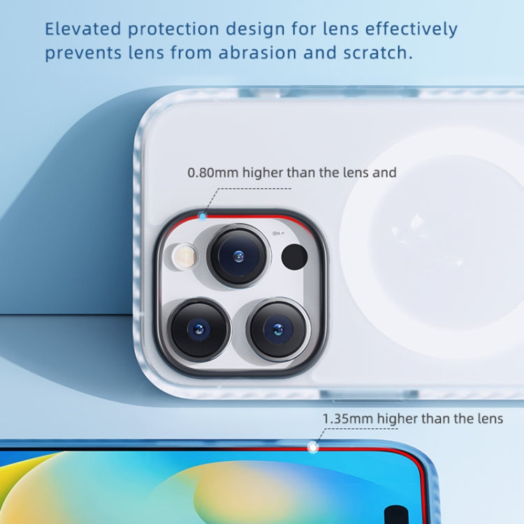 For iPhone 14 Plus ROCK Double-layer Armor Shield MagSafe Magnetic Phone Case (Black) - HoMEdemic™ 