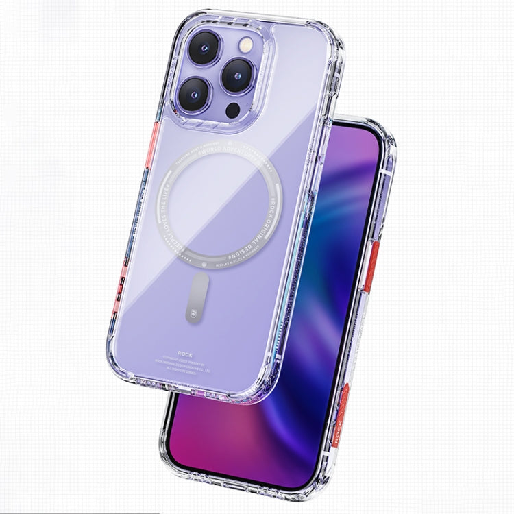 For iPhone 14 Plus ROCK Air InShare MagSafe Phone Case (Transparent) - HoMEdemic™ 