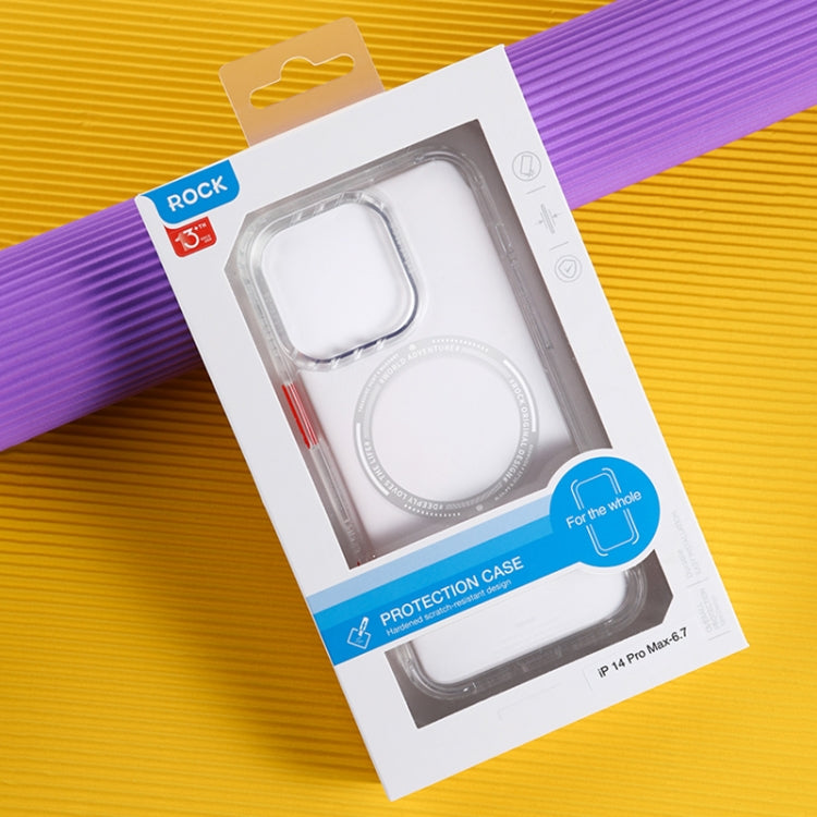 For iPhone 14 Plus ROCK Air InShare MagSafe Phone Case (Transparent) - HoMEdemic™ 