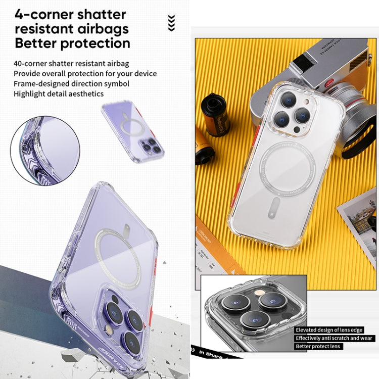 For iPhone 14 Pro Max ROCK Air InShare MagSafe Phone Case (Transparent) - HoMEdemic™ 