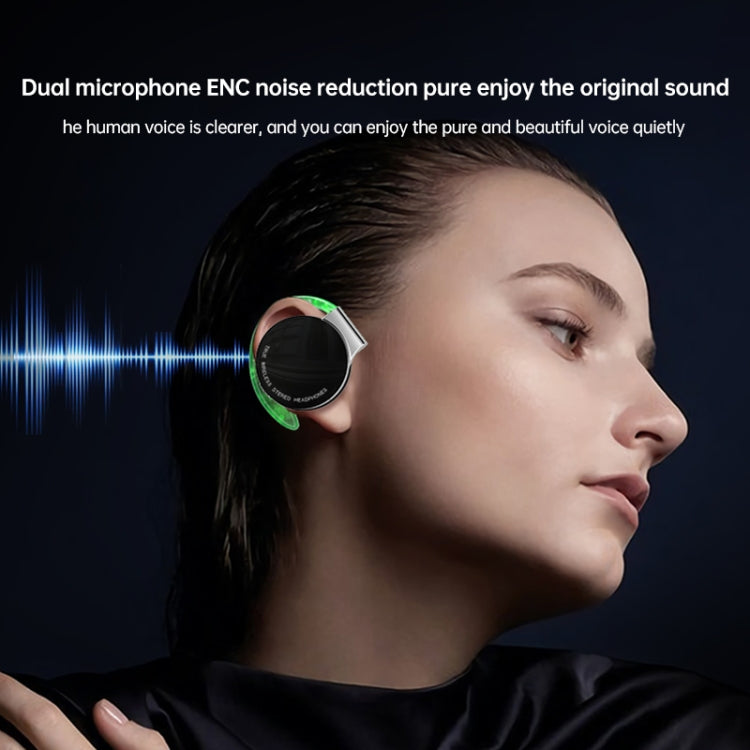 T&G F2 Ear Mount Waterproof Wireless Bluetooth Noise Reduction Earphone, Waterproof Level: IPX5(White) - HoMEdemic™ 
