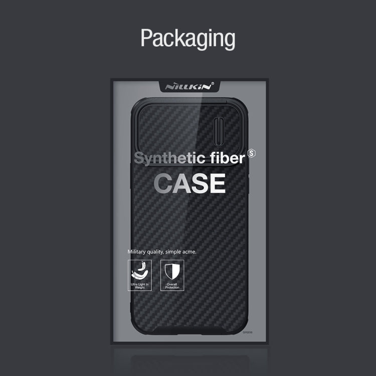 For iPhone 14 Pro NILLKIN Synthetic Fiber Camshield Phone Case(Black) - HoMEdemic™ 