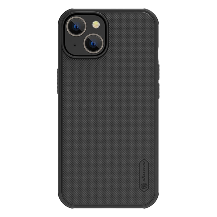 For iPhone 14 NILLKIN Frosted Shield Pro Magsafe Phone Case(Black) - HoMEdemic™ 