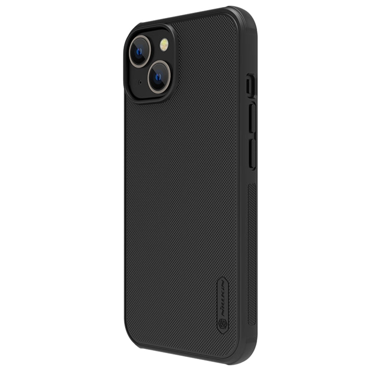 For iPhone 14 NILLKIN Frosted Shield Pro Magsafe Phone Case(Black) - HoMEdemic™ 
