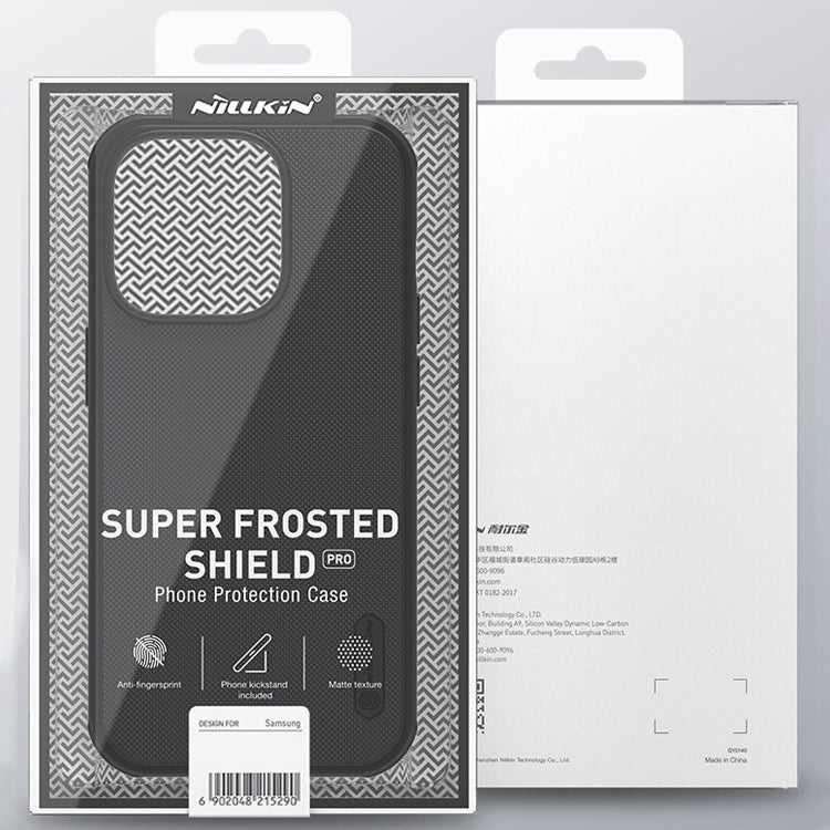 For iPhone 14 Plus  NILLKIN Frosted Shield Pro Magsafe Phone Case(Blue) - HoMEdemic™ 