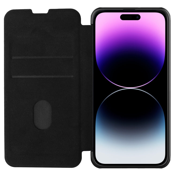 For iPhone 14 Pro NILLKIN QIN Series Pro Leather Phone Case(Black) - HoMEdemic™ 