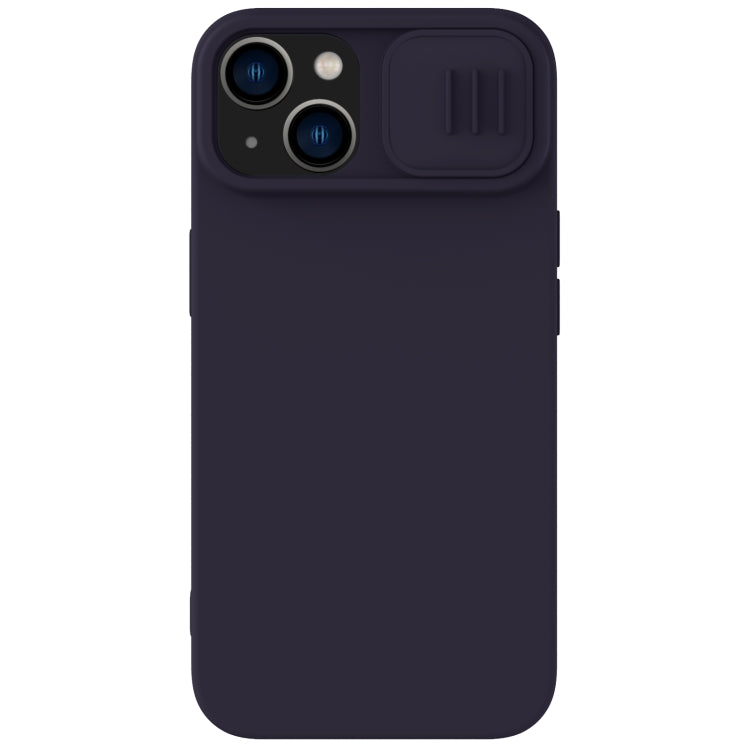 For iPhone 14 NILLKIN CamShield MagSafe Liquid Silicone Phone Case (Deep Purple) - HoMEdemic™ 