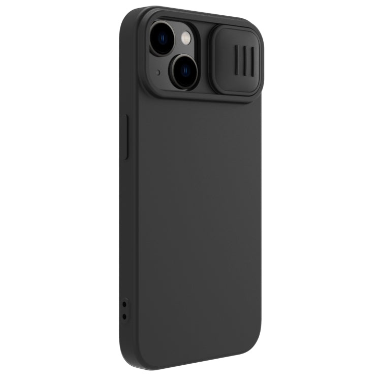 For iPhone 14 NILLKIN CamShield MagSafe Liquid Silicone Phone Case(Black) - HoMEdemic™ 