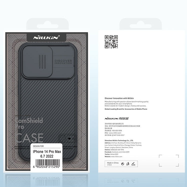 For iPhone 14 Pro NILLKIN CamShield Pro Protective Phone Case(Green) - HoMEdemic™ 