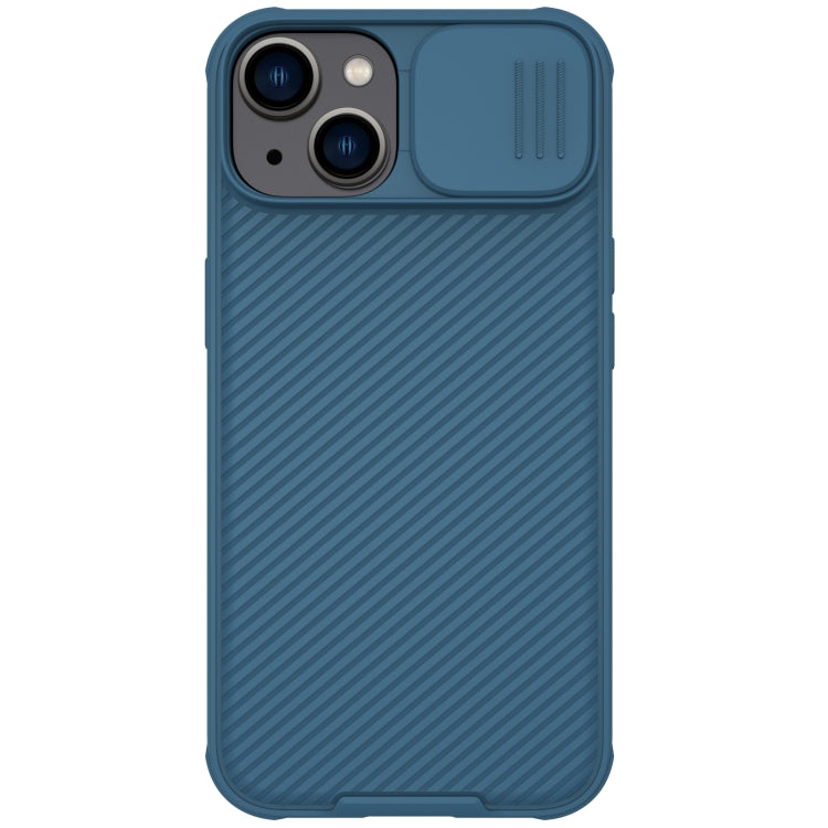 For iPhone 14 Plus  NILLKIN CamShield Pro Protective Phone Case(Blue) - HoMEdemic™ 