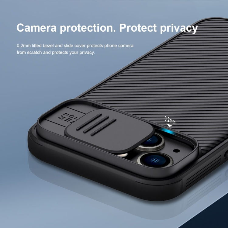 For iPhone 14 Plus  NILLKIN CamShield Pro Protective Phone Case(Black) - HoMEdemic™ 