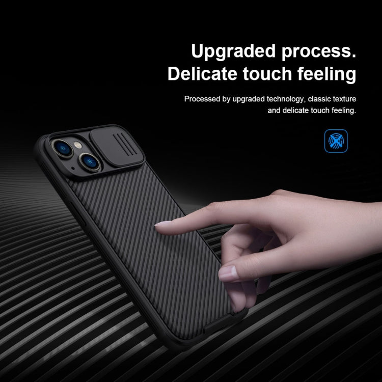 For iPhone 14 Plus  NILLKIN CamShield Pro Protective Phone Case(Blue) - HoMEdemic™ 